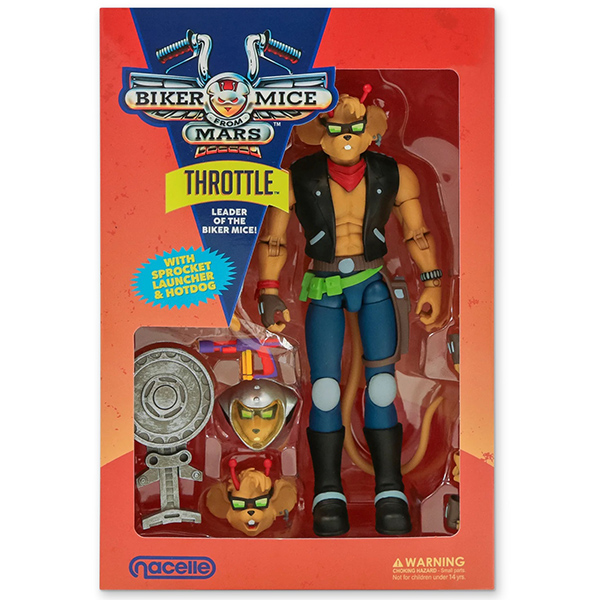 Biker Mice from Mars - Throttle Figure