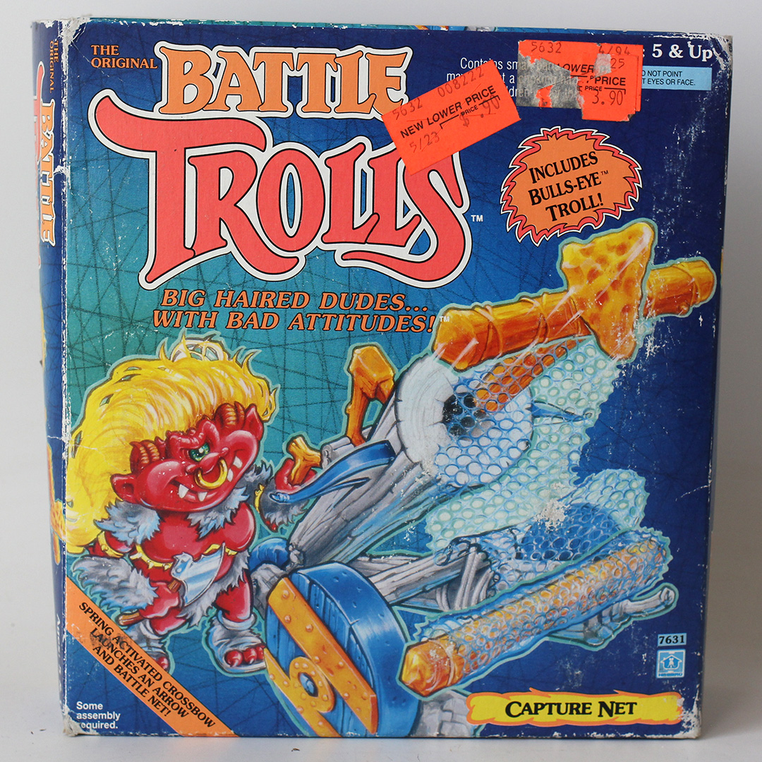 Battle Trolls Capture Net With Bulls-Eye Troll | Destiny Toys