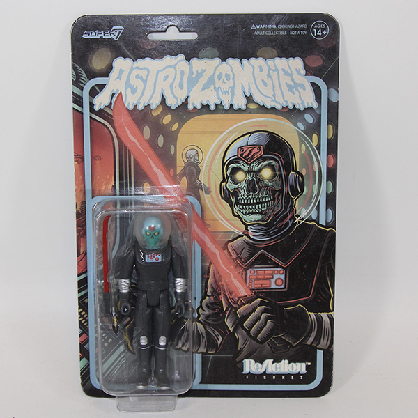 Super7 Astro Zombies Gray/Silver ReAction Figure