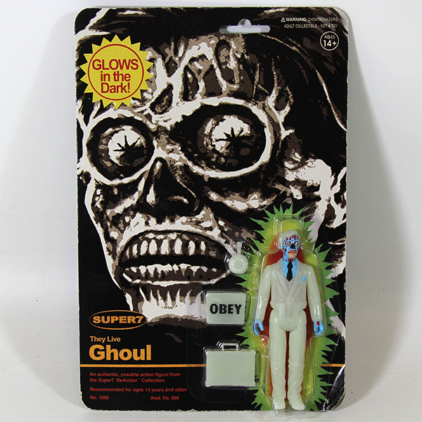 Super7 They Live Ghoul Glows in the Dark ReAction Figure