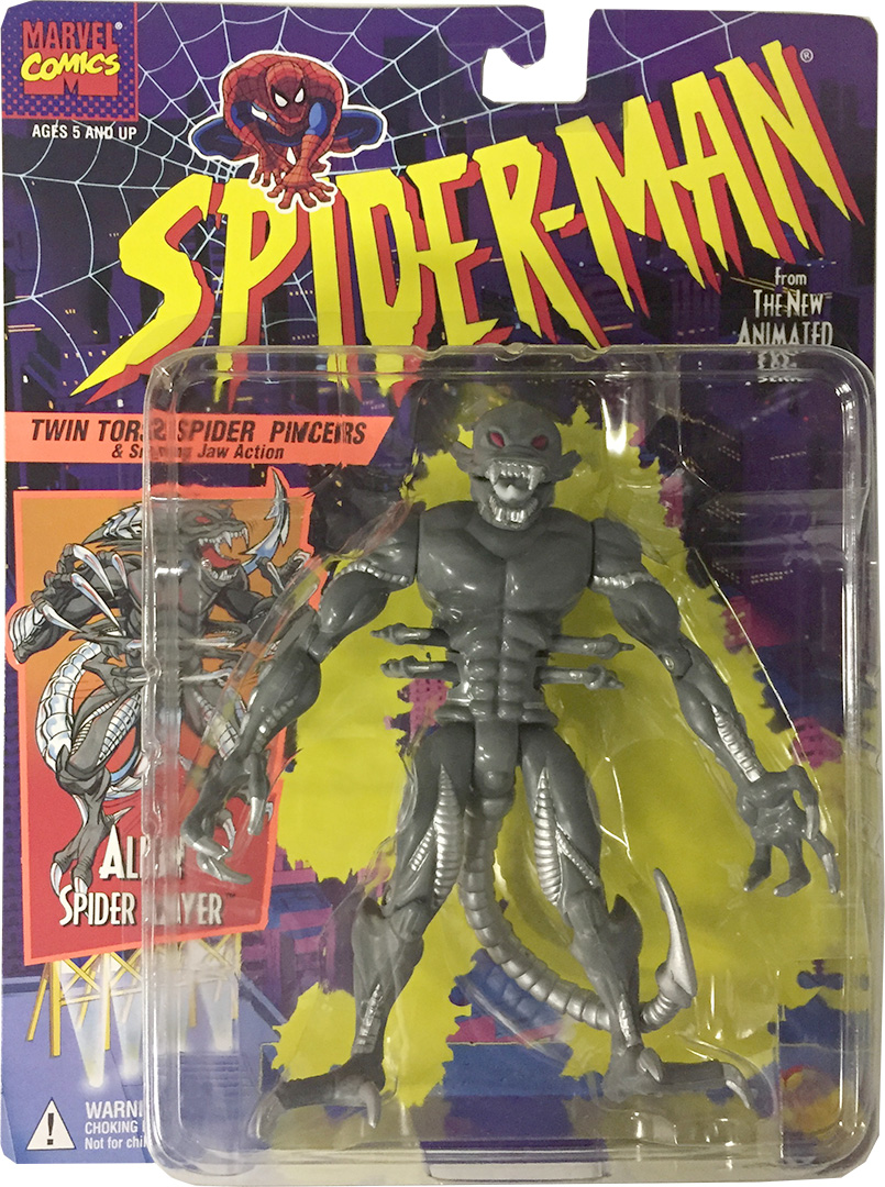 spider man spider slayer toy