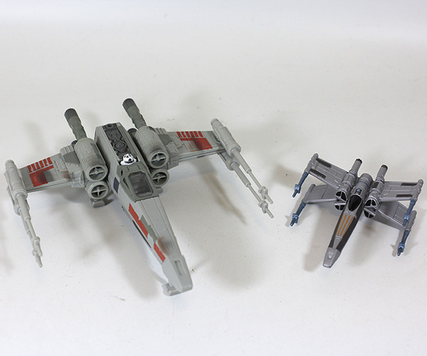 Star Wars Action Fleet Micro Machines Concept and X-Wing Fighter Loose