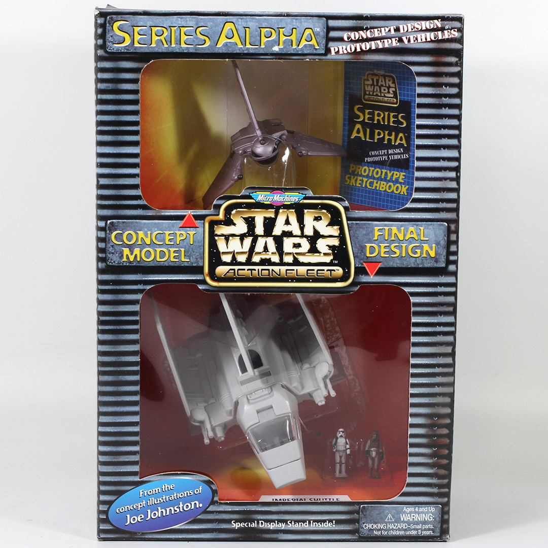 Star Wars Action Fleet Series Alpha Imperial Shuttle Concept Vehicle