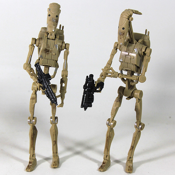 Star Wars Black Series 50th Battle Droid Lot of 2 Loose Figures