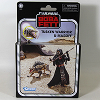 Star Wars TVC Book of Boba Fett Tusken Warrior & Massiff