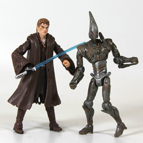 Star Wars Comic 2 Pack - Anakin Skywalker and Assassin Droid Loose Figures