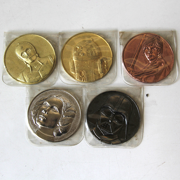 Star Wars California Lottery Promo Coins 2005