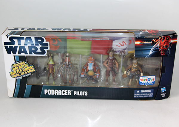 Star Wars Pod Racer Pilot Action Figure Pack Toys R Us Exclusive