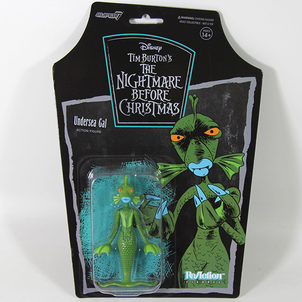 Super7 The Nightmare Before Christmas Undersea Gal ReAction Figure