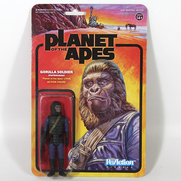 Super7 Reaction Planet of the Apes Gorilla Soldier Action Figure