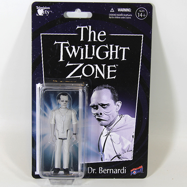 Big Bang Pow Twilight Zone Dr Bernardi Black and White Figure