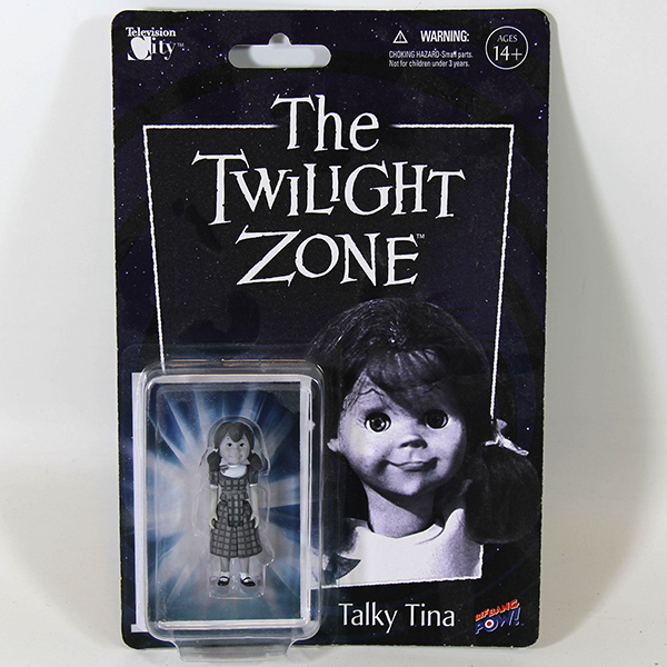 Big Bang Pow Twilight Zone Talky Tina Black and White Figure