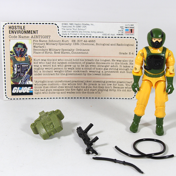 Vintage G.I. Joe Airtight 85 Action Figure Loose