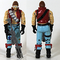 Vintage G.I. Joe Monkeywrench 86 Action Figure Loose