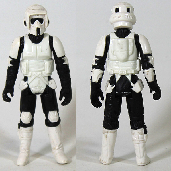 Vintage Star Wars Biker Scout Action Figure